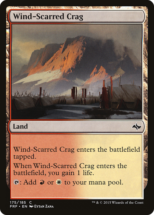 Wind-Scarred Crag (FRF) #175 [EN/N]