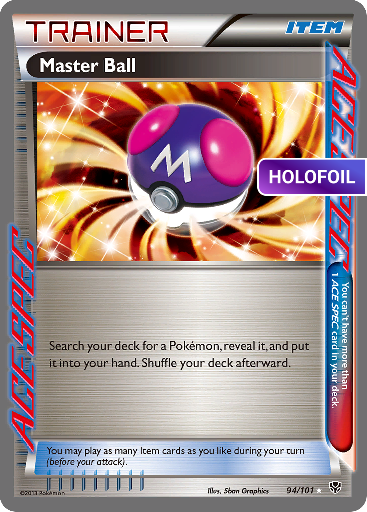 Master Ball (PLB) #94 [EN/H]