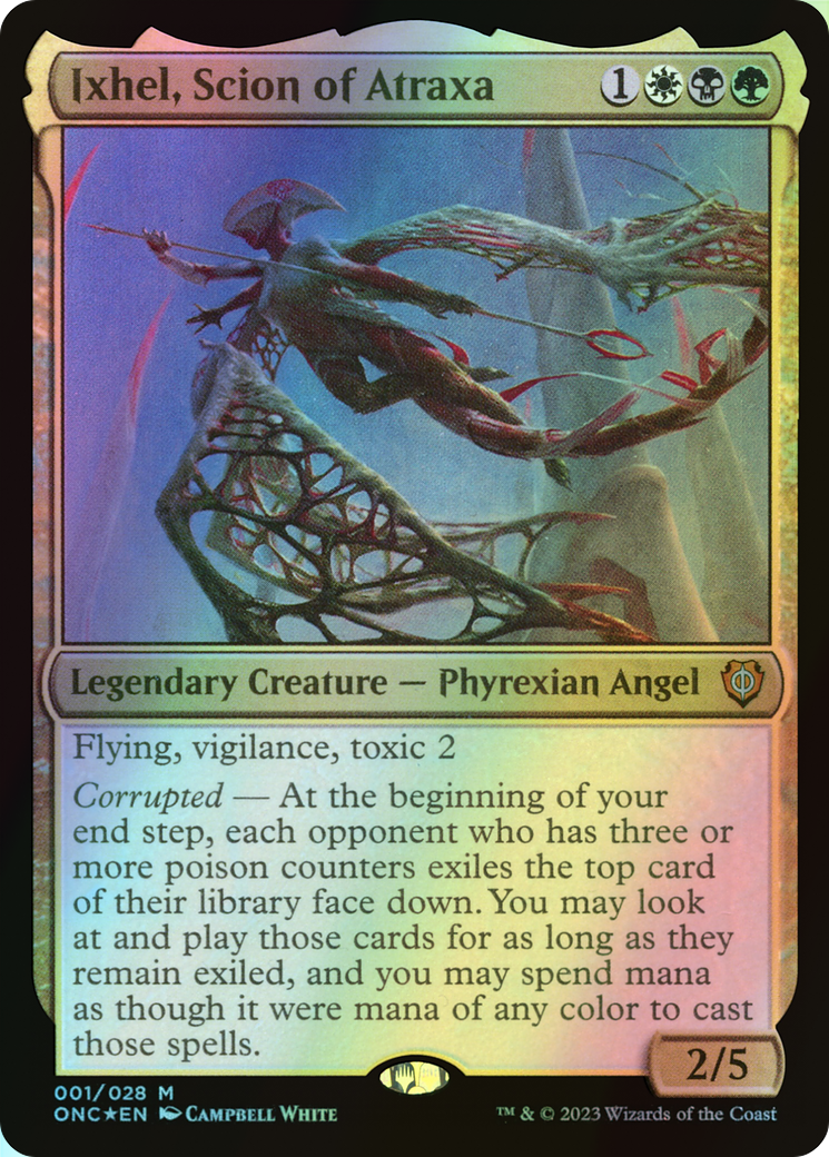 Ixhel, Scion of Atraxa (ONC) #1 [EN/F] s/o