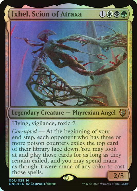 Ixhel, Scion of Atraxa (ONC) #1 [EN/F] s/o
