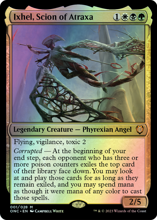 Ixhel, Scion of Atraxa (ONC) #1 [EN/F] s/o