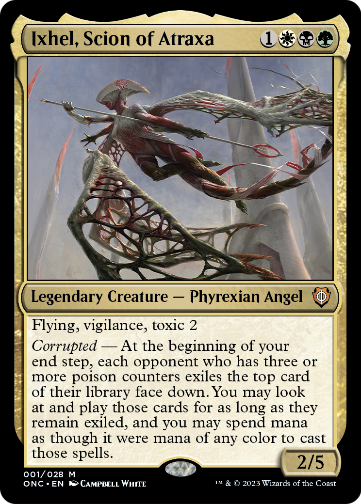 Ixhel, Scion of Atraxa (ONC) #1 [EN/N]