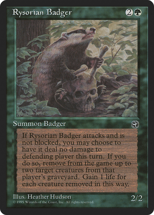 Rysorian Badger (HML) #96 [EN/N]