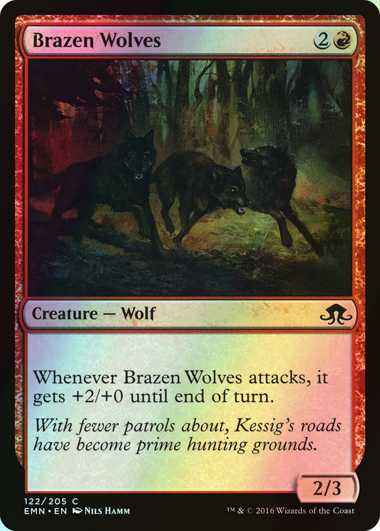 Brazen Wolves (EMN) #122 [EN/F]