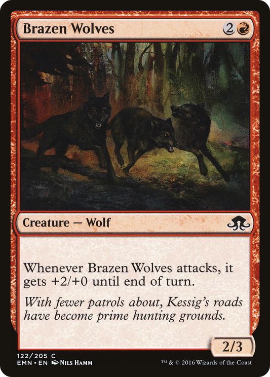 Brazen Wolves (EMN) #122 [EN/N]