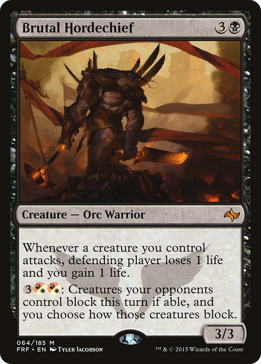 Brutal Hordechief (FRF) #64 [EN/N] s/o