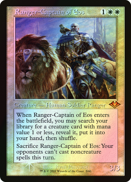 Ranger-Captain of Eos (H1R) #5 [EN/F] s/o