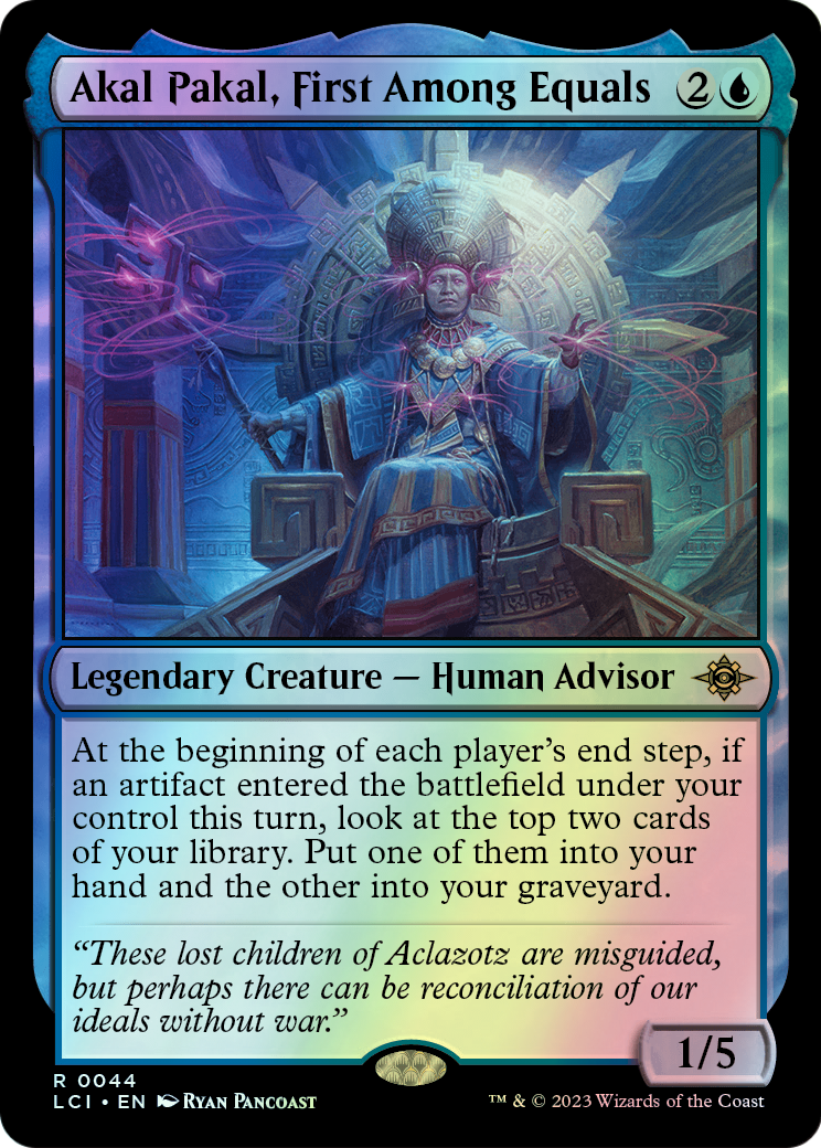 Akal Pakal, First Among Equals (LCI) #44 [EN/F] s/o
