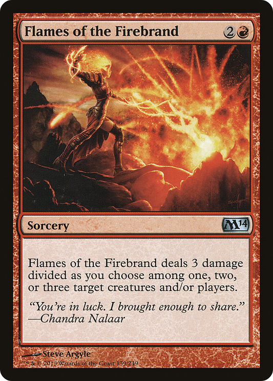 Flames of the Firebrand (M14) #139 [EN/N]