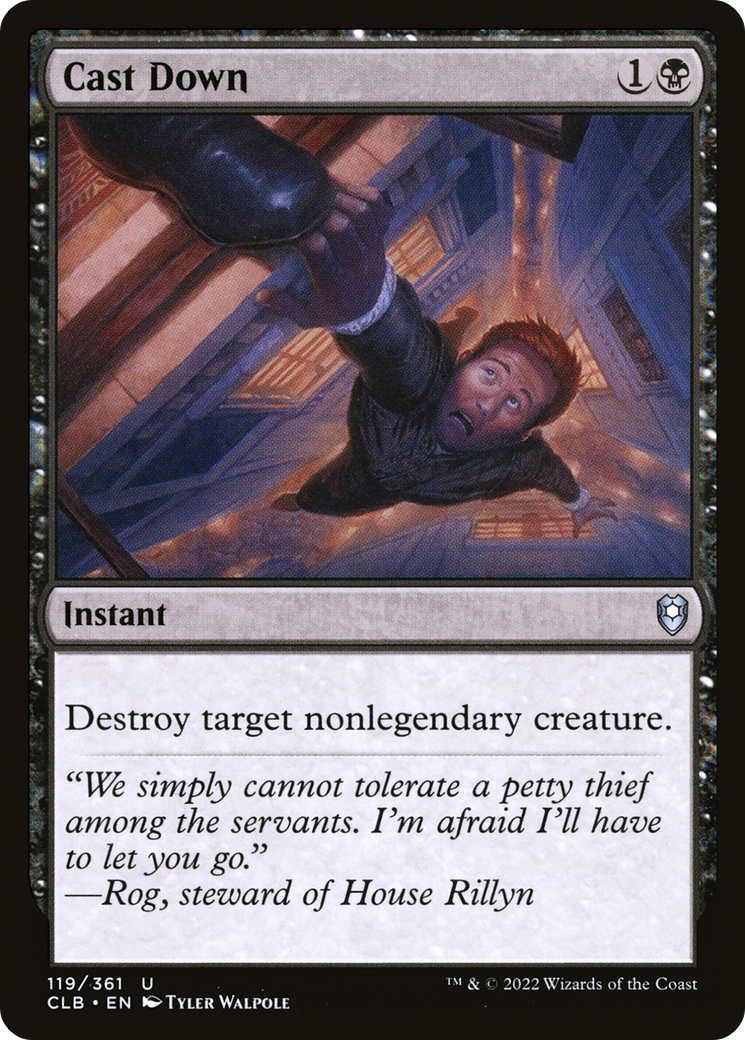 Cast Down (CLB) #119 [EN/N] s/o