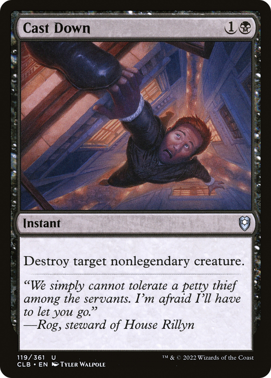 Cast Down (CLB) #119 [EN/N] s/o