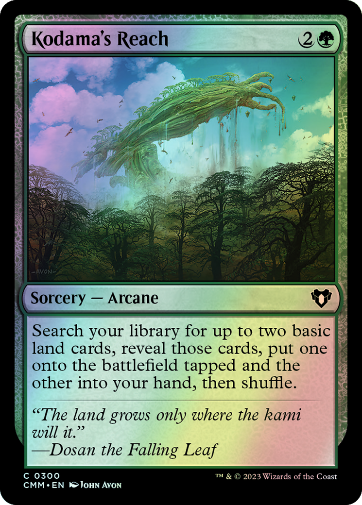 Kodama's Reach (CMM) #300 [EN/F] s/o