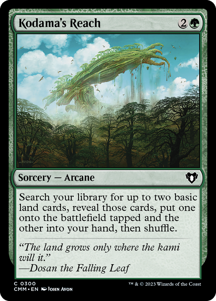 Kodama's Reach (CMM) #300 [EN/N] s/o