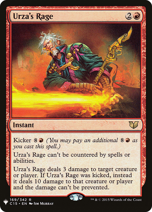 Urza's Rage (PLST) #C15-169 [EN/N]