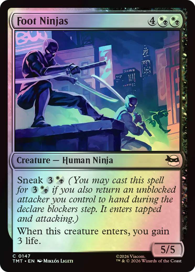 Foot Ninjas (TMT) #147 [EN/F]