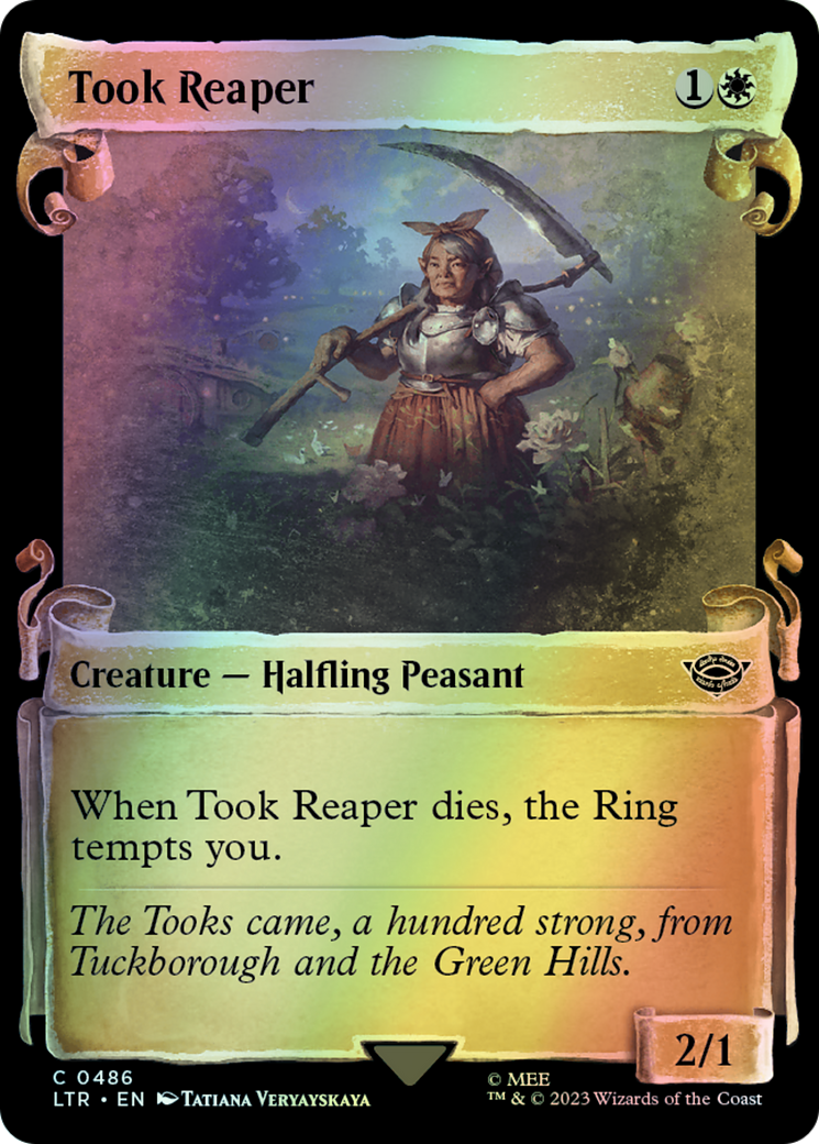 Took Reaper - Silver Foil (LTR) #486 [EN/F]
