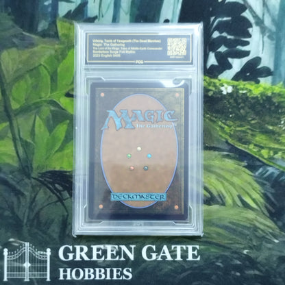 The Dead Marshes - Urborg, Tomb of Yawgmoth (Surge Foil) - Commander: The Lord of the Rings: Tales of Middle-earth - PCG 9.5 Gem Mint