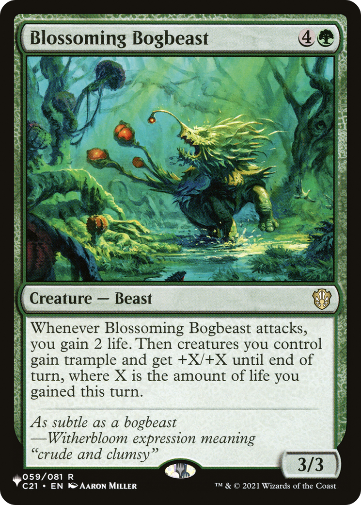 Blossoming Bogbeast (PLST) #C21-59 [EN/N]
