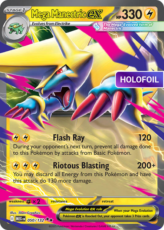 Mega Manectric ex (MEG) #50 [EN/H]