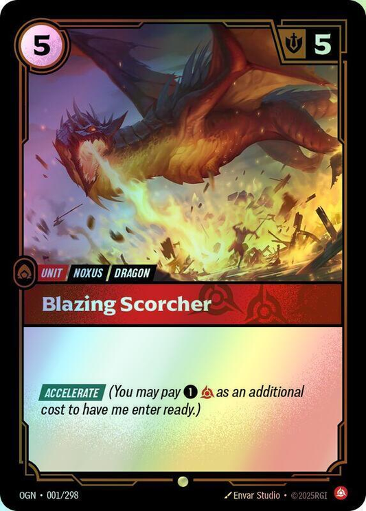 Blazing Scorcher (OGN) #001 [EN/F]
