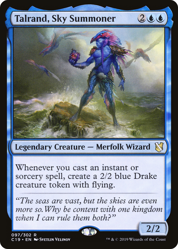 Talrand, Sky Summoner (C19) #97 [EN/N]