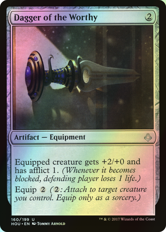 Dagger of the Worthy (HOU) #160 [EN/F]