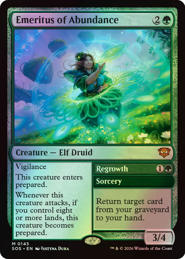 Emeritus of Abundance // Regrowth (SOS) #145 [EN/F]