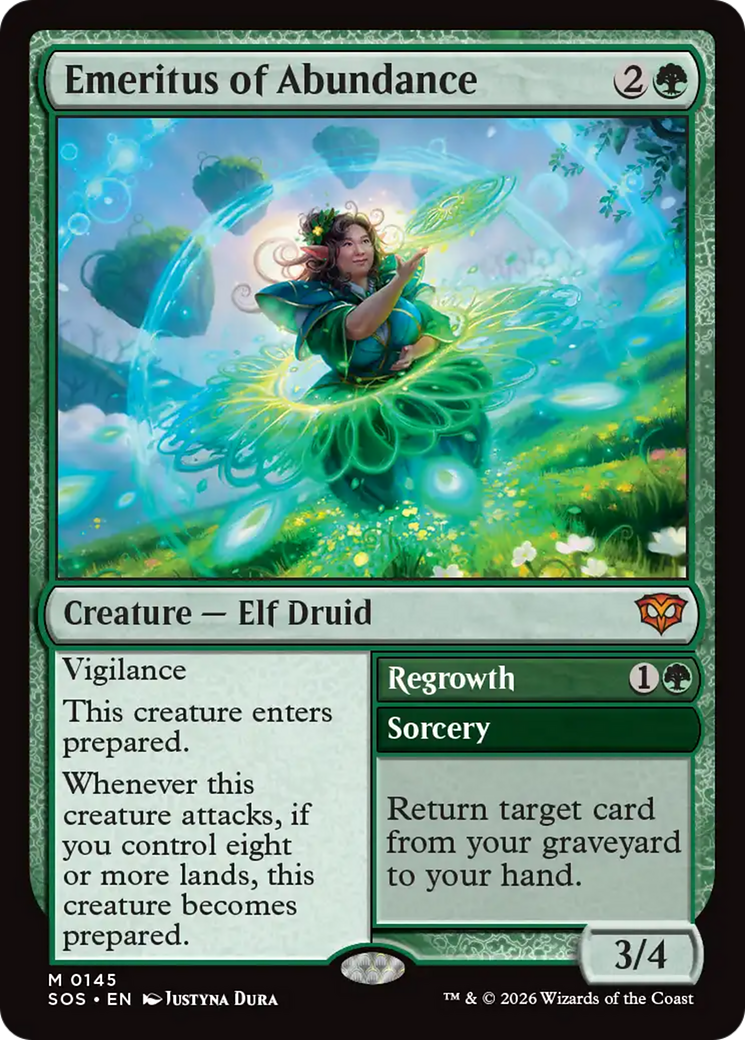 Emeritus of Abundance // Regrowth (SOS) #145 [EN/N]