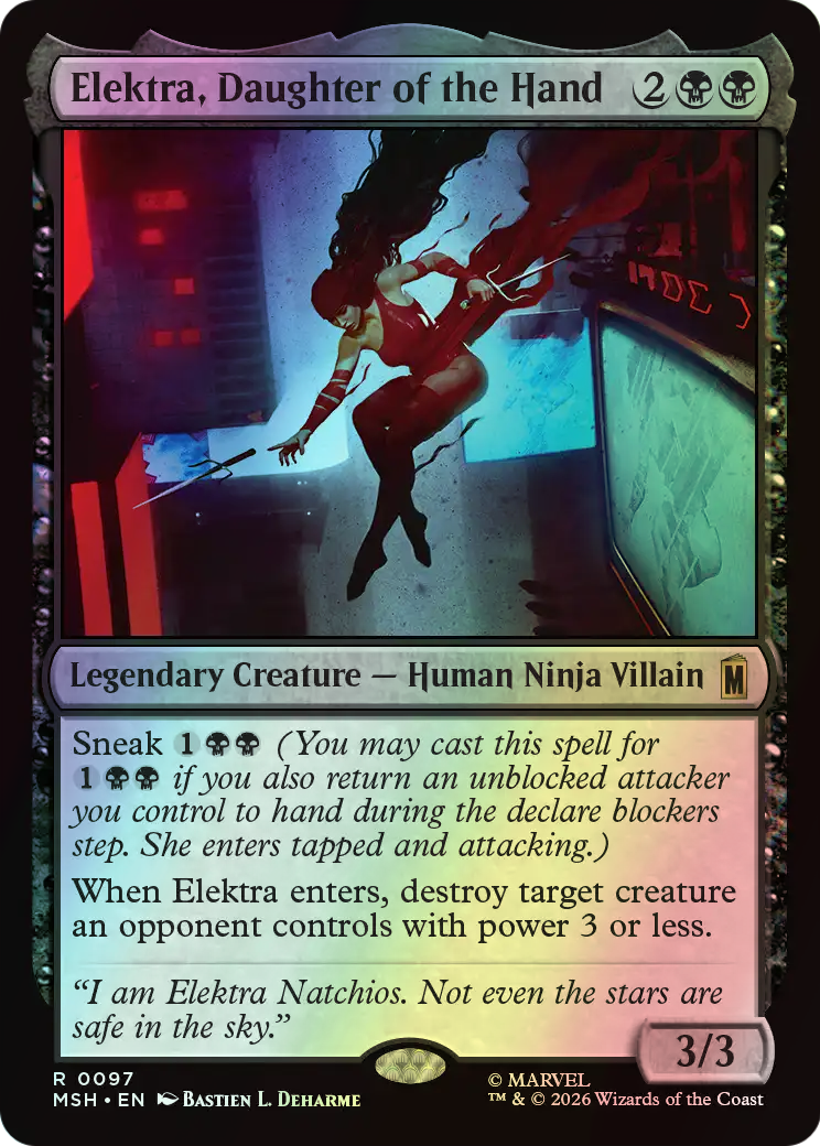 Elektra, Daughter of the Hand (MSH) #97 [EN/F]