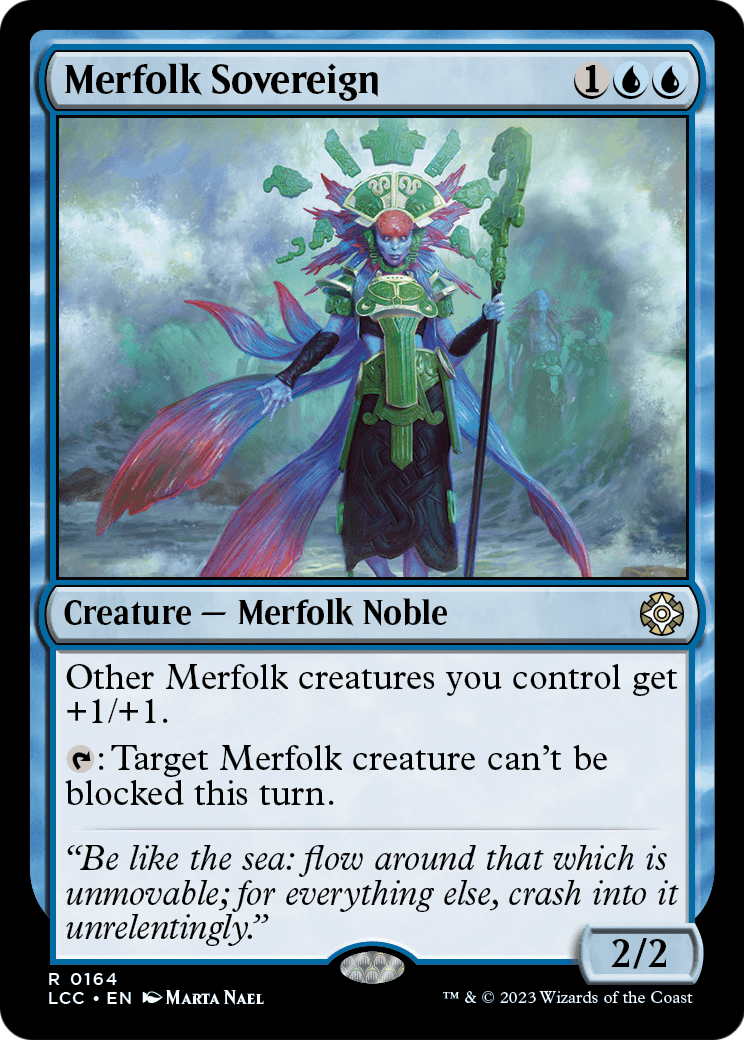 Merfolk Sovereign (LCC) #164 [EN/N]