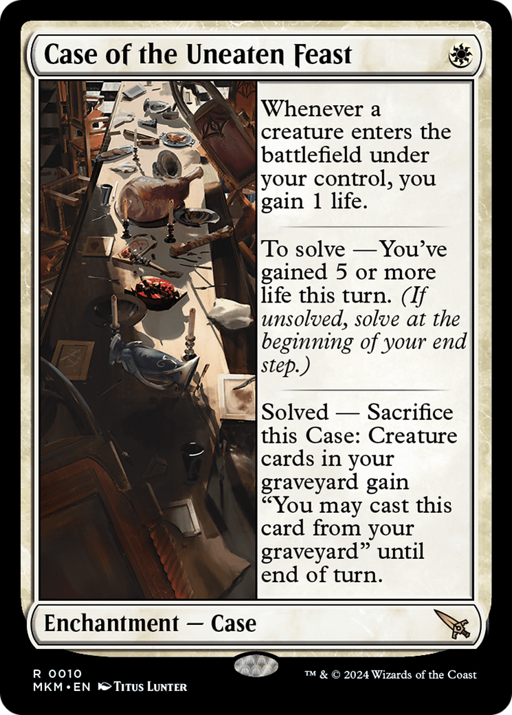 Case of the Uneaten Feast (MKM) #10 [EN/N]