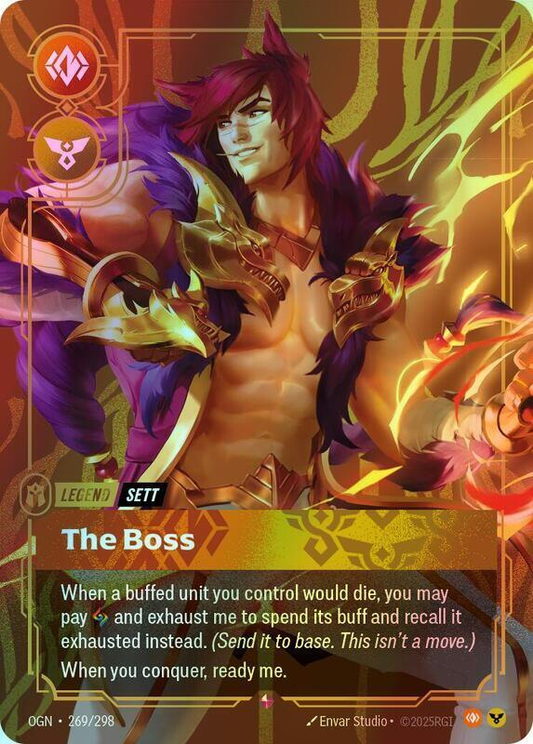 Sett - The Boss (OGN) #269 [EN/F] s/o