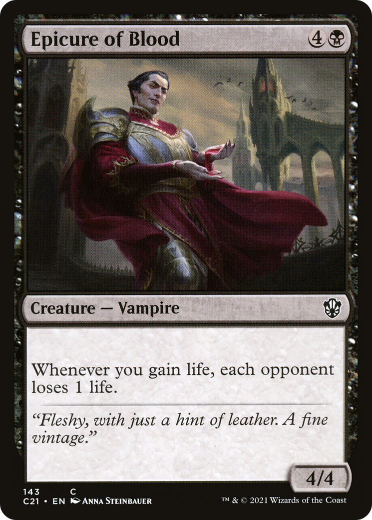 Epicure of Blood (C21) #143 [EN/N] s/o