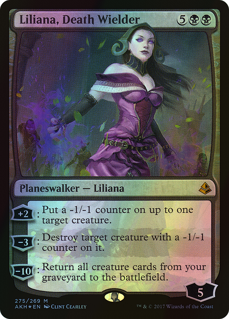 Liliana, Death Wielder (AKH) #275 [EN/F] s/o