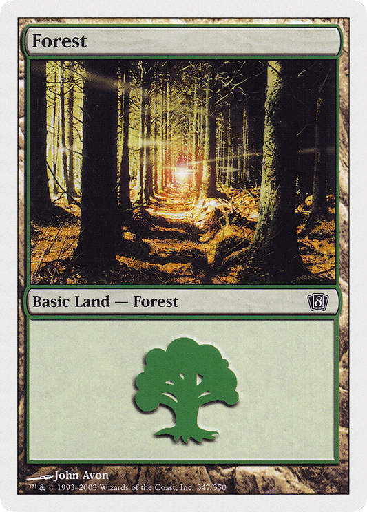 Forest (8ED) #347 [EN/N]