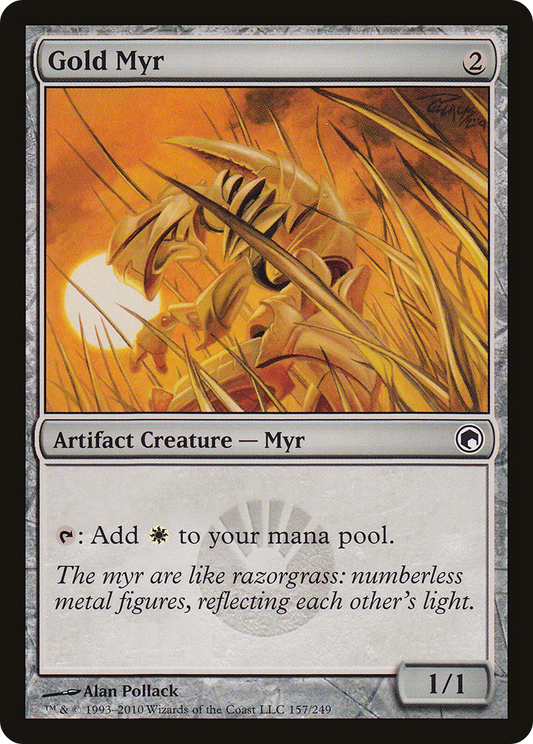 Gold Myr (SOM) #157 [EN/N]