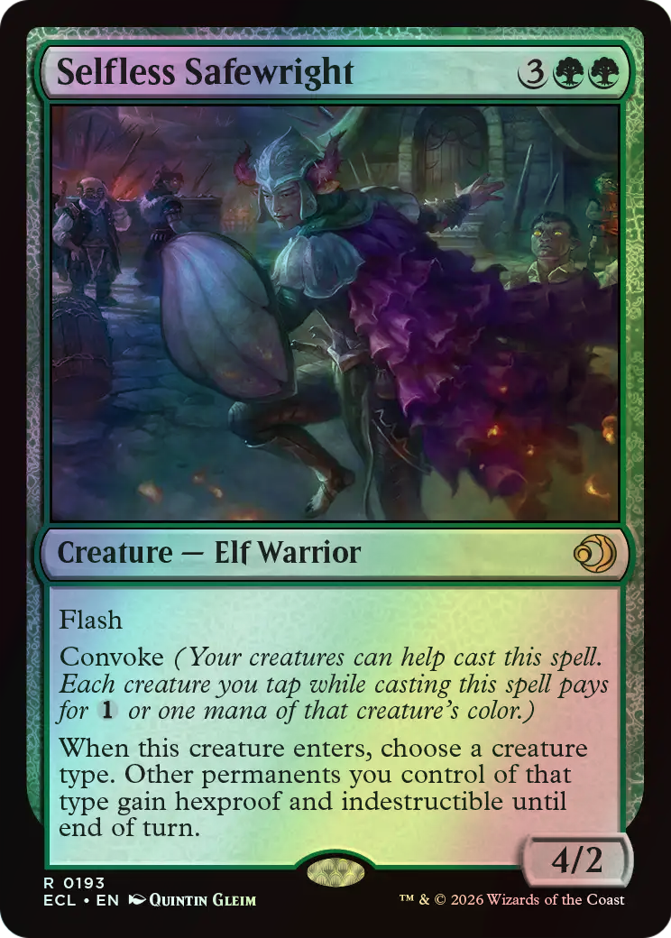 Selfless Safewright (ECL) #193 [EN/F]