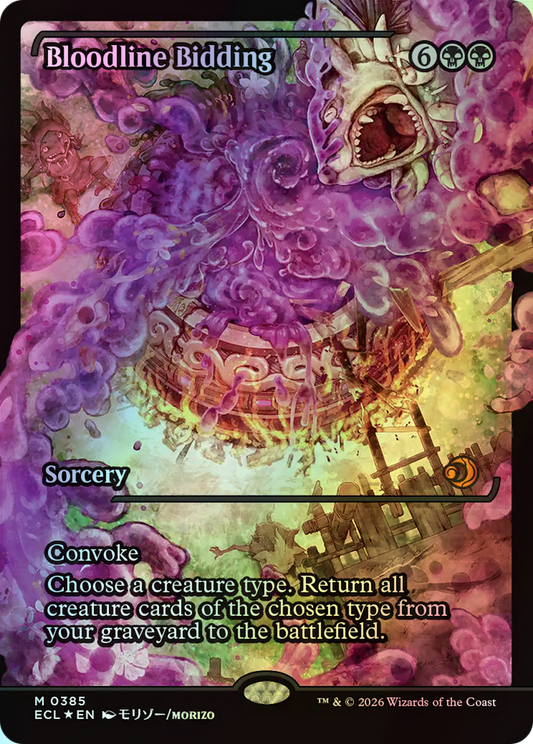 Bloodline Bidding (ECL) #385 [EN/F] s/o