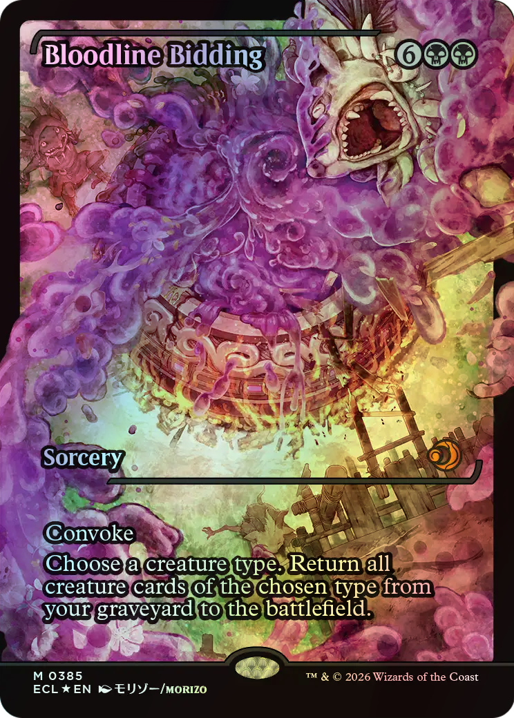 Bloodline Bidding (ECL) #385 [EN/F] s/o