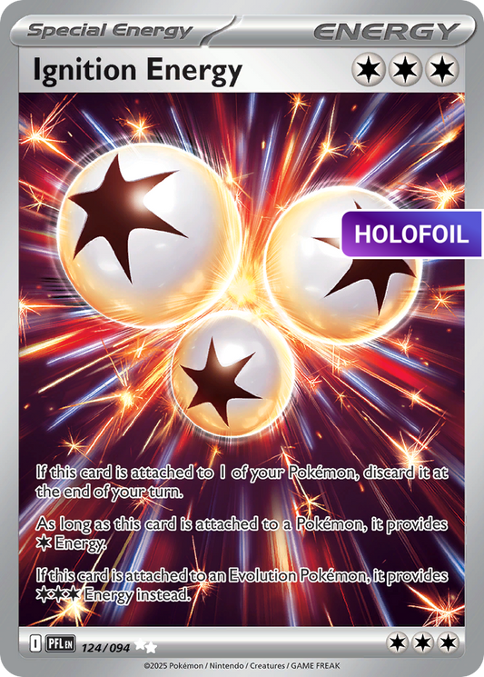 Ignition Energy (PFL) #124 [EN/H] s/o
