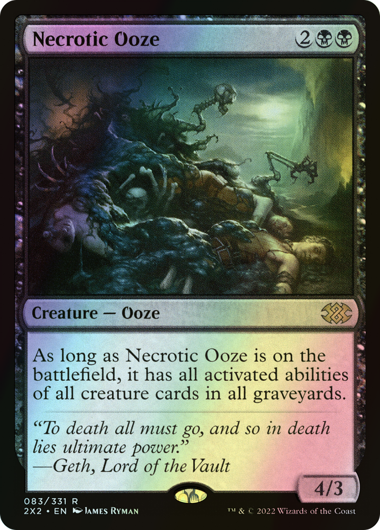 Necrotic Ooze (2X2) #83 [EN/F]