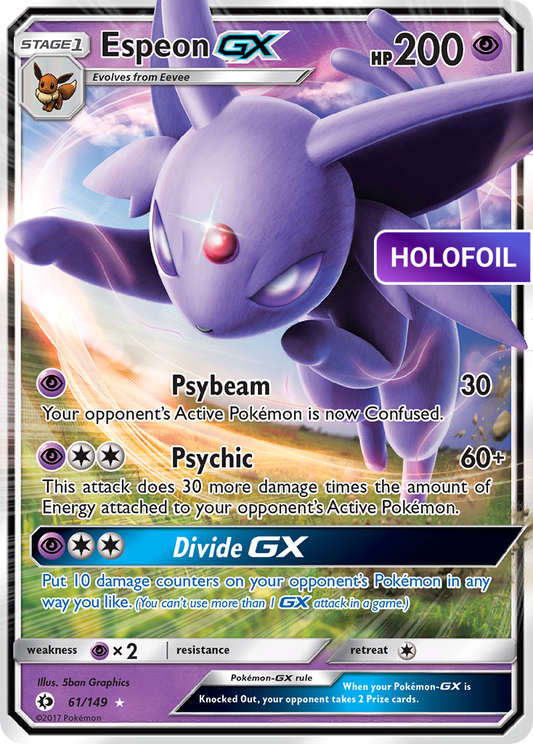 Espeon GX (SUM) #61 [EN/H] s/o