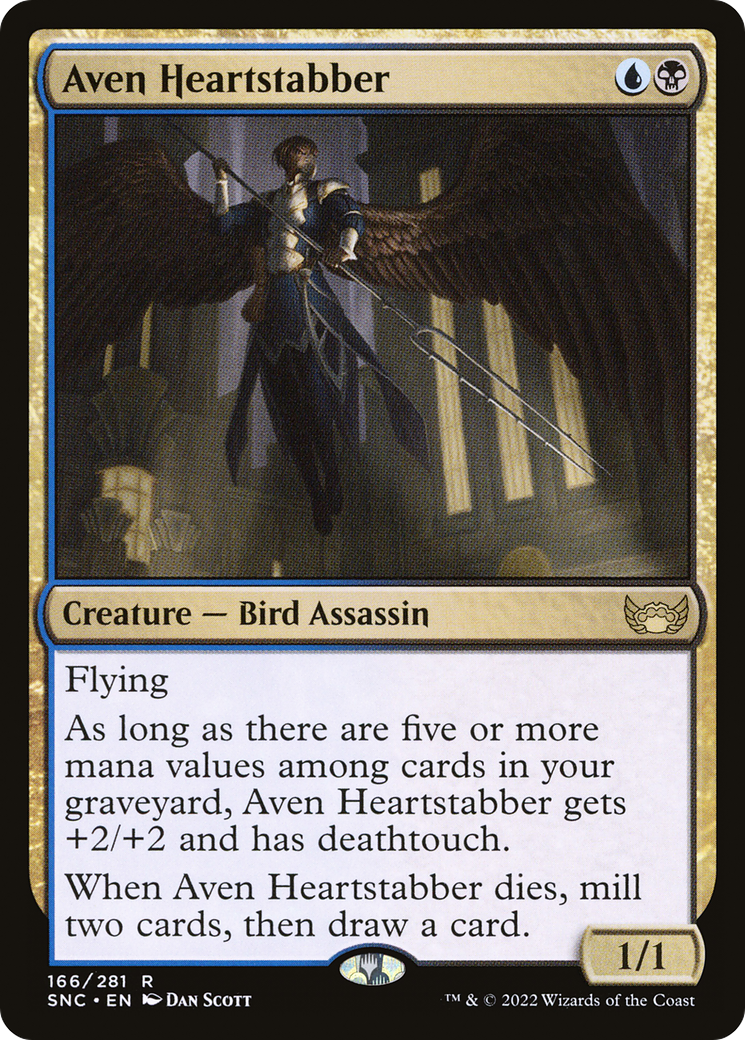 Aven Heartstabber (SNC) #166 [EN/N]