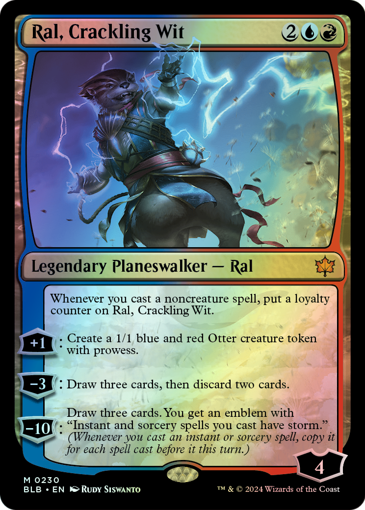 Ral, Crackling Wit (BLB) #230 [EN/F] s/o
