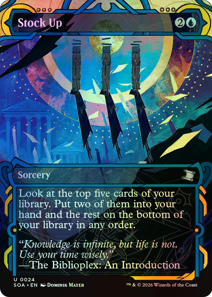 Stock Up (SOA) #24 [EN/F]