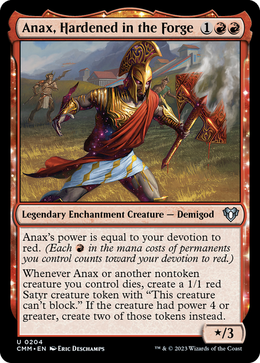 Anax, Hardened in the Forge (CMM) #204 [EN/N] s/o