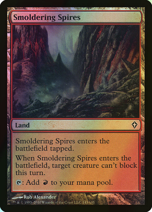Smoldering Spires (WWK) #143 [EN/F]