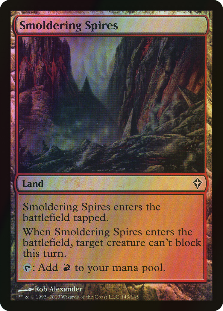 Smoldering Spires (WWK) #143 [EN/F] s/o
