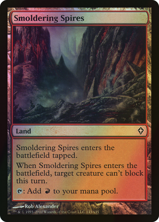 Smoldering Spires (WWK) #143 [EN/F] s/o