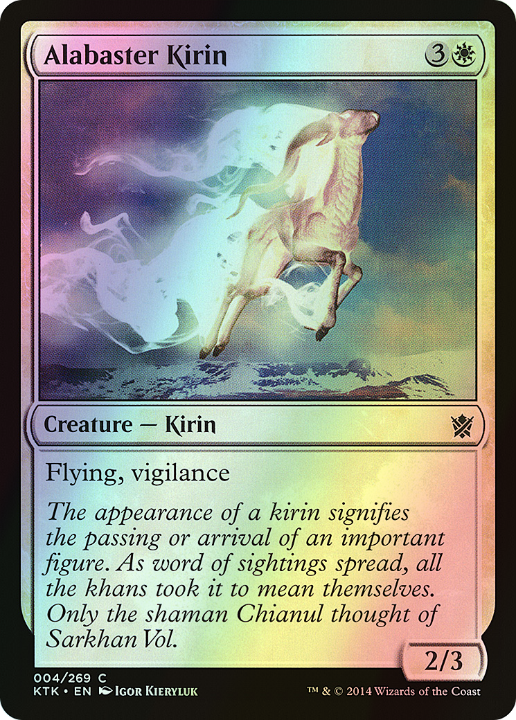 Alabaster Kirin (KTK) #4 [EN/F]